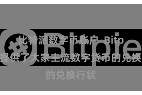 比特派数字币账户  Bitpie还提供了大家主流数字货币的兑换行状