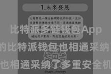 比特派多链钱包App  苹果版的比特派钱包也相通采纳了多重安全机制